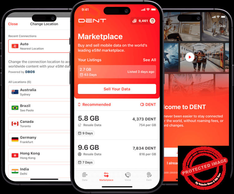 L'application mobile de DENT