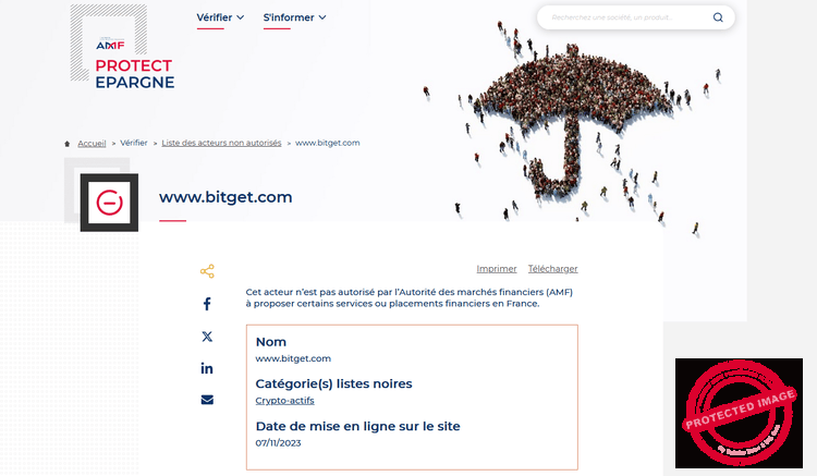 L'exchange est sur la liste noire de l'AMF