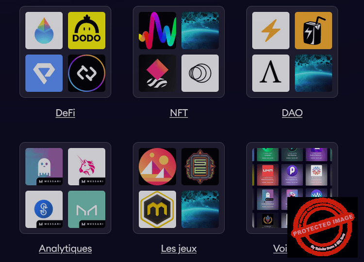 Un écosystème riche avec des applications décentralisées (DApps) dans de nombreux domaines