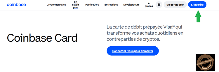 S'inscrire et créer un compte sur Coinbase