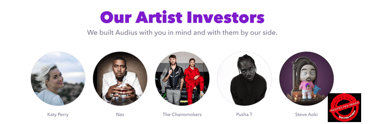 Des artistes connus ont investi dans la plateforme de streaming musical