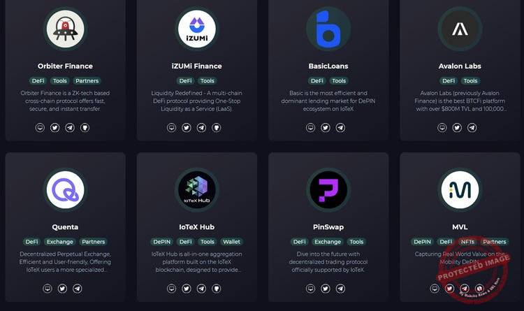 La richesse de l'écosystème crypto