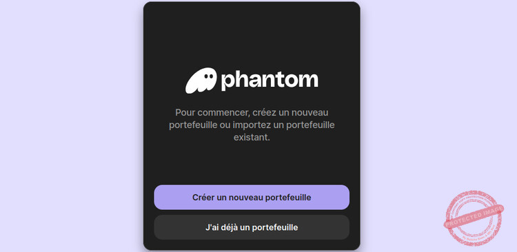 Créer une nouveau portefeuille
